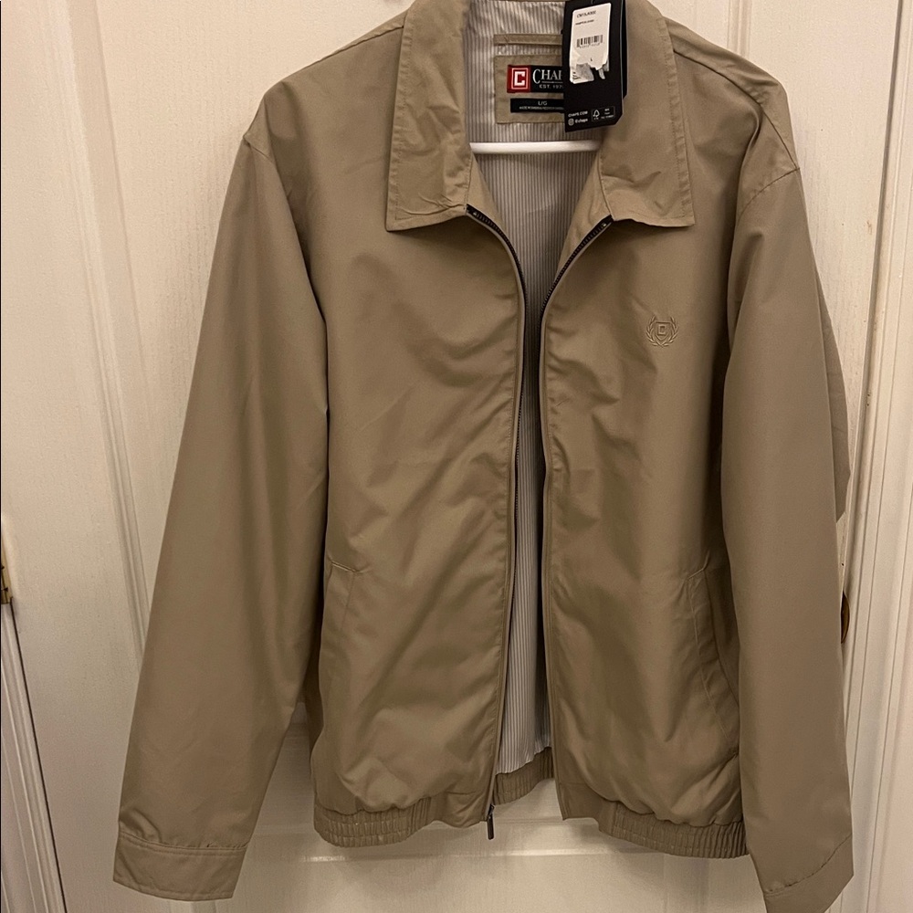 Chaps Men's Beige Lightweight Jacket